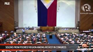 Solons from poorest region among richest in Congress