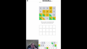 WordALL- Wordle with multiple answers! (23 Dec 24 puzzle)  #variant #wordgames #puzzle #speedsolving