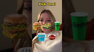 picking best MCDONALDS🤩