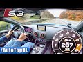 AUDI S3 Sportback 310HP | 267km/h on AUTOBAHN (No Speed Limit) by AutoTopNL