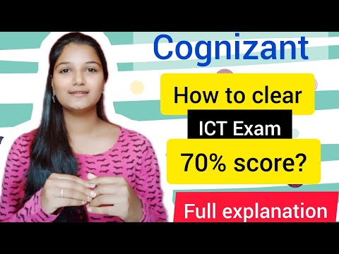 How to Clear ICT Test In Cognizant||70% Score is Mandatory?||In Tamil||Cognizant GenC developers