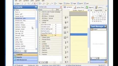 6-12 Using and deleting the test data Contact Records