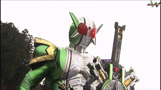 Kamen Rider W Extreme Vs Beast & Zone Debut Scene 