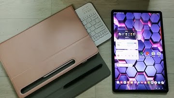 Samsung Tab S8 Plus Book Cover with Bluetooth Keyboard - Must Have Accessory