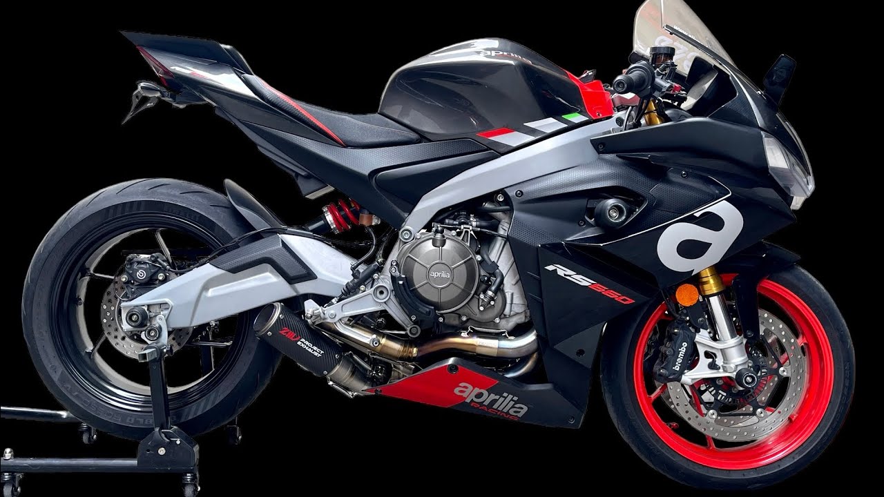 ZIIV PROJECT GP Full Titanium Piecut with Z1 Dual Exhaust APRILIA