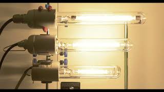 Big Double-Jacketed Tungsten Halogen Lamps