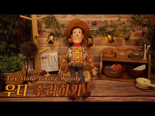 Korean ASMR | Toy Story🧸Fixing Woody / Roleplay Eng sub