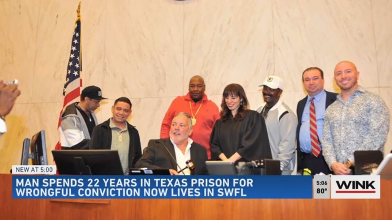 Wrongfully convicted man spends 22 years in prison, now lives in SWFL