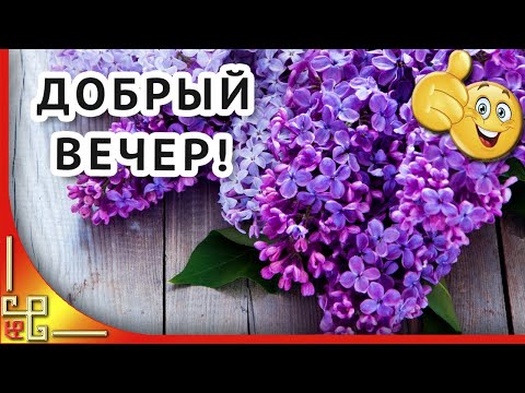 Добрый вечер друзья! Пожелание доброго вечера. Красивые стихи. Музыкальная открытка