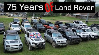 400 Land Rovers?? Land Rover 75th Diamond Jubilee @ Greek Peak (BONUS Private Land Rover Collection)