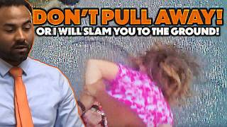 Cop kept his word, he slammed her to the ground just like he said he would! The Roger Williams Case