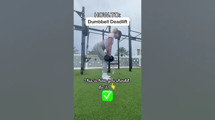 How to properly do DB deadlifts