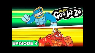 NEW!! Heroes of Goo Jit Zu DINO POWER | MINI MOVIE CARTOON | Episode 4 | Gooing the Distance!