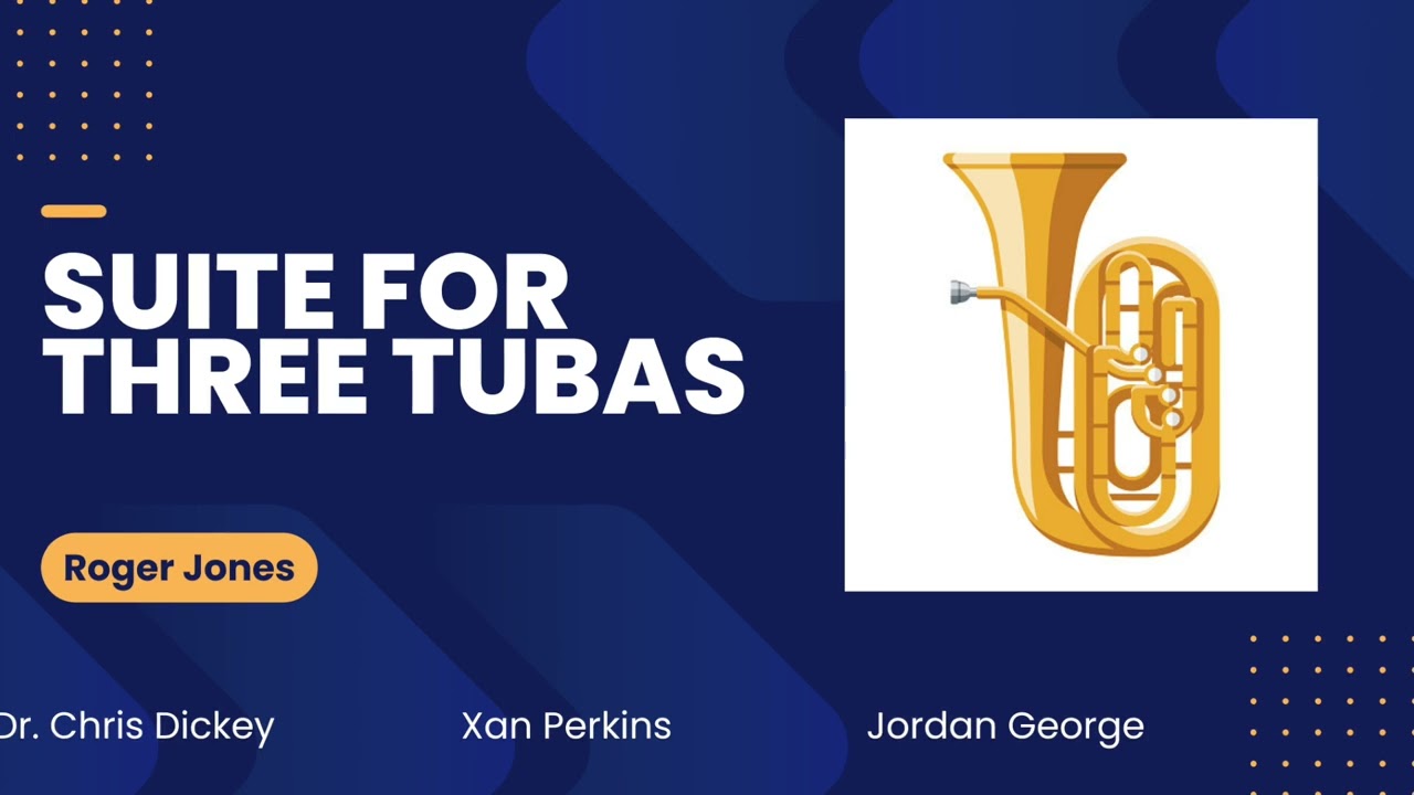 Suite for Three Tubas by Roger Jones