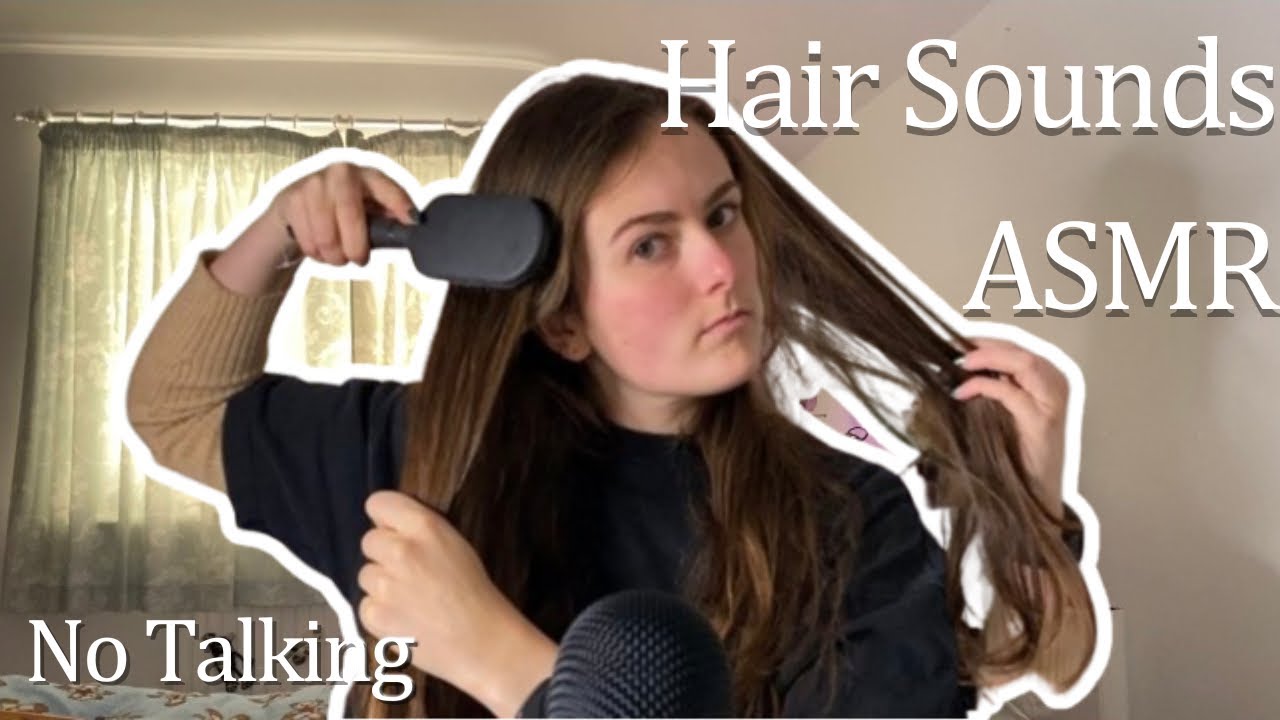 [ASMR] Hair Brushing - No Talking