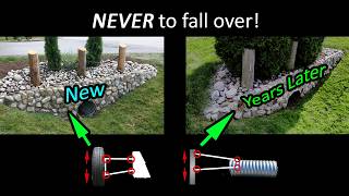 How to Build a Support Wall that Won't Fall Over. #37