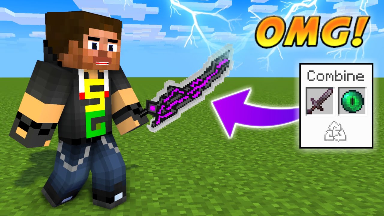 Minecraft But I Can COMBINE ITEMS