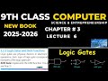 class 9 computer new book chapter 3 lecture 6 Logic Gates and their Functions