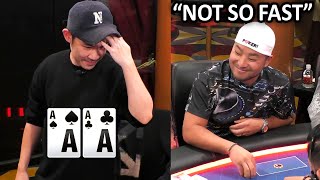He Has Pocket Aces To Win Huge BOUNTY
