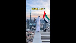 Beautiful views of Dubai 🇦🇪 Have you ever been to Dubai? #shorts #dubai #burjkhalifa #dubaimall
