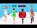 Noob vs pro vs hacker vs god  beauty  run  queen bee 