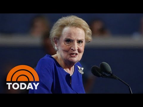 Remembering Madeleine Albright, First Female Secretary Of State