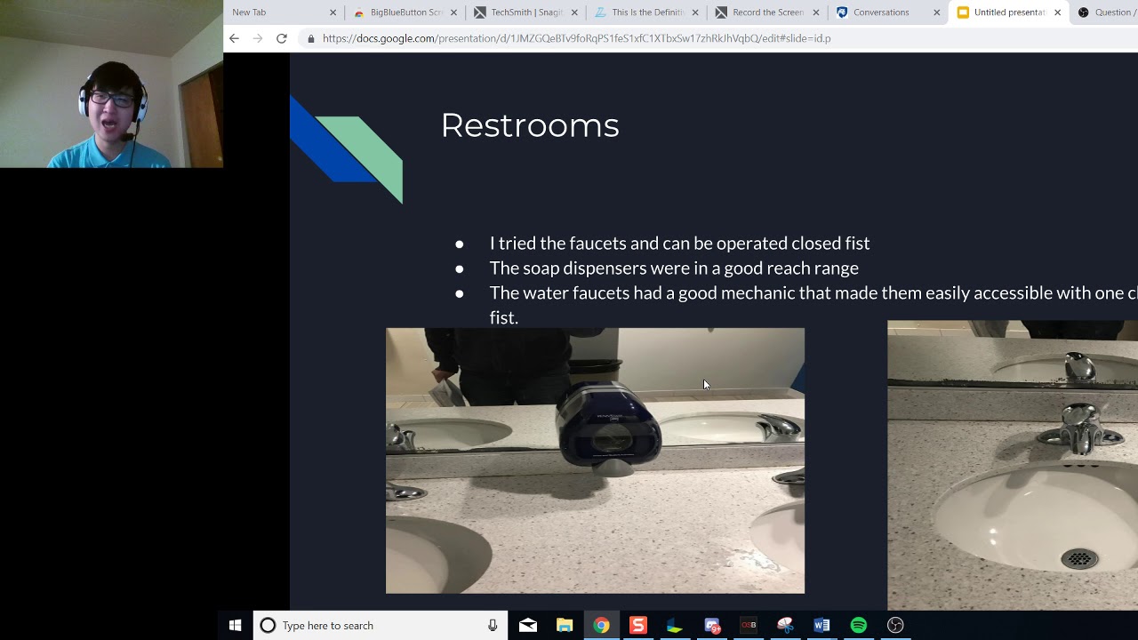 RHS 100 ADA Accessibility Final Project - YouTube
