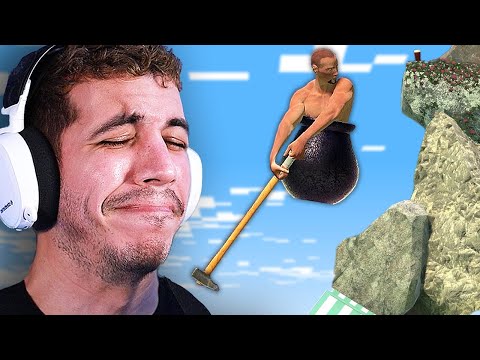 Getting Over It - The Most Rage-inducing Game Ever! - New QWOP - Getting Over  It With Bennett Foddy 