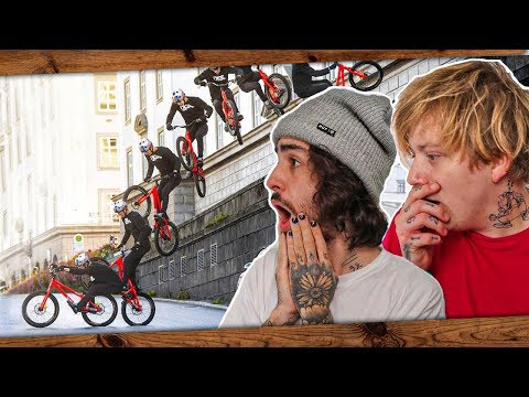 Tonia REAGIERT auf heftige Fahrradtricks von Fabio Wibmer..! - Tonia REAGIERT auf heftige Fahrradtricks von Fabio Wibmer..!