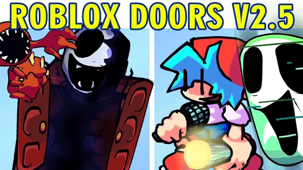 V1.6 UPDATE) Funky Doors [Friday Night Funkin'] [Mods]