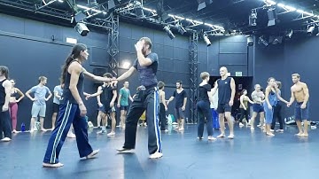 Fighting Monkey Practice "double form" Barcelona  2016