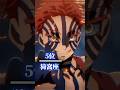 鬼最強ランキング#鬼滅の刃 #強さランキング #shorts