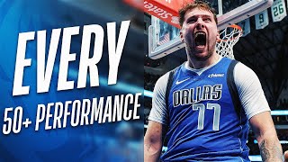 EVERY TIME Luka Doncic Scored 50+ PTS In A Game!