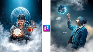 saarvendra New moonlight photo Tutorial || Moon Editing PicsArt || PicsArt Editing