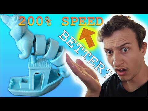 I Printed at 200% Speed… and It Looks Better