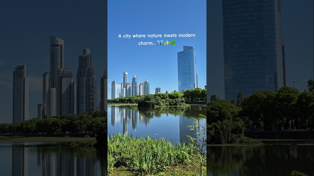 Where nature meets City' vibrant soul. 🌆☕ 