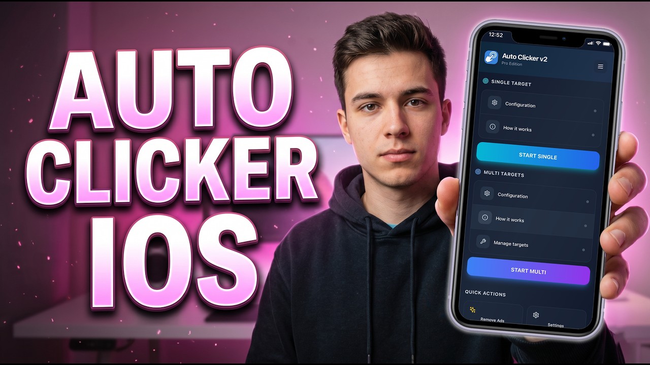 Auto Clicker iOS - How to Use Auto Clicker on ANY iPhone! (2026) - YouTube
