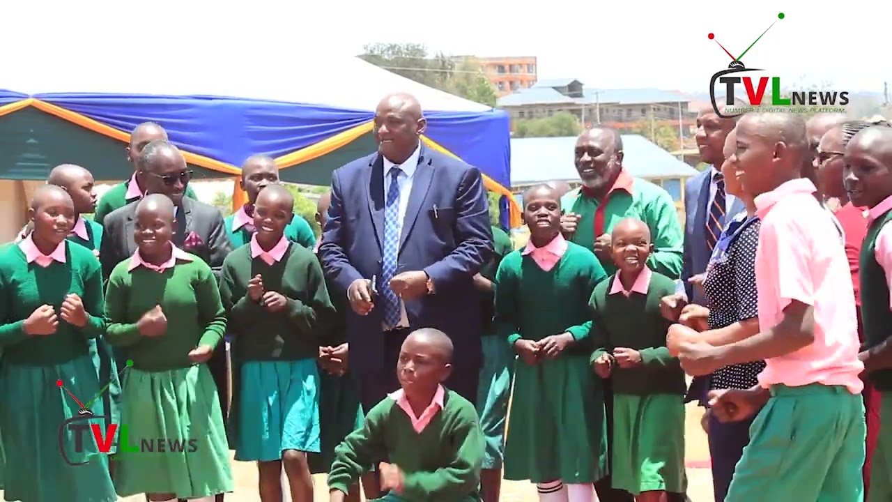 Kitikyumu Primary performs the winning folksong during Makueni County Gala hosted by Gov. Mutula Jr.