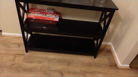 Yaheetech Console Table for Entryway, 2 Tier Entryway Table Bookshelf Accent Table Review