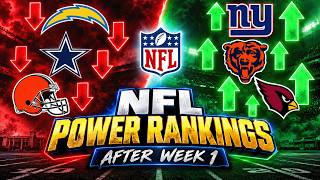 100% Completely Accurate NFL Power Rankings After Week 1