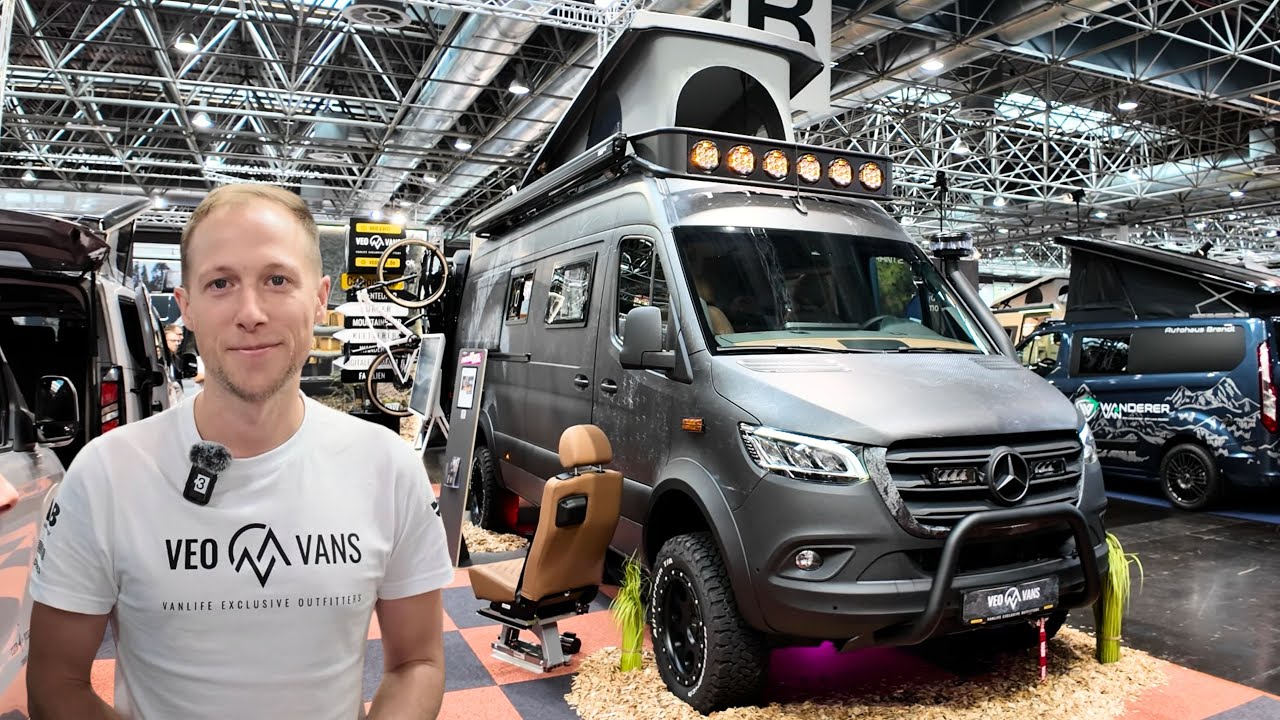 Junger Mann baut schöne Wohnmobile 2025 ❌ VEOVANS Sprinter 4x4 für kleine und mittlere Budgets