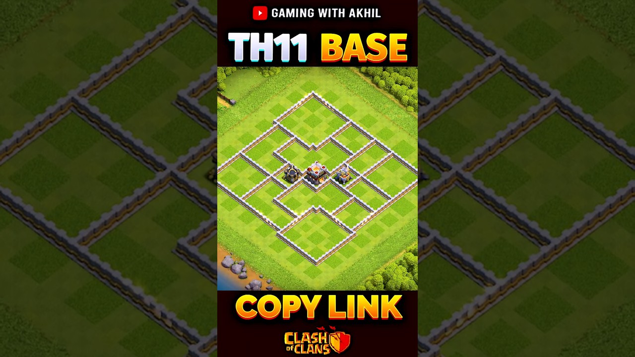 Unstoppable 💥 TH11 Trophy Base Layout | Anti Spam, Anti Air, Anti Ground 👑