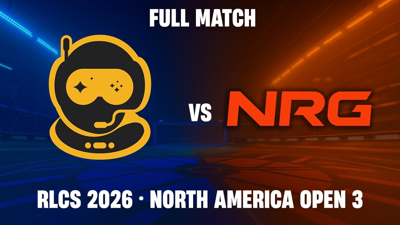 [FULL MATCH] SSG vs NRG | RLCS 2026 North America - Open 3 - YouTube