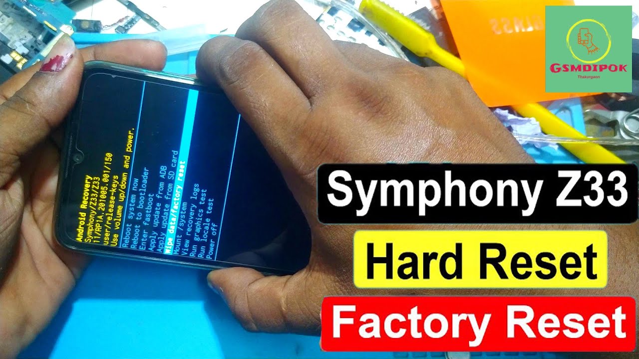 YouTube에서 Symphony Z33 Hard Reset | Symphony Z33 Factory Reset 2022 보기 YouTube에서 Symphony Z33 Hard Reset | Symphony Z33 Factory Reset 2022 보기