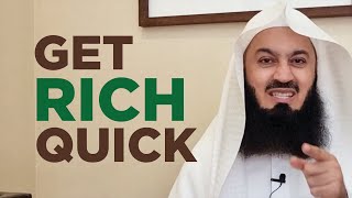 HOW TO GET RICH QUICK - Mufti Menk | With Big Subtitle