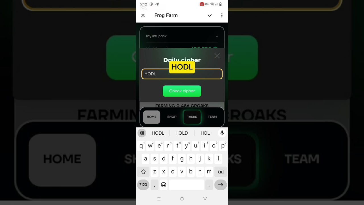 Frog Farm Daily Cipher code today 14 & 15 October 2024