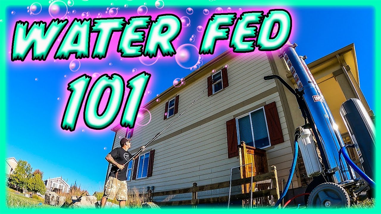 WATER FED 101 ДЛЯ НОВИЧКОВ | МОЙКА ОКОН