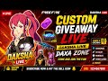 🔥 SHERNI KREGI REGION 😱 | DAXA LIVE ❤️🔥 | FREE FIRE MAX LIVE | SOLO VS SQUAD | GRANDMASTER PUSH