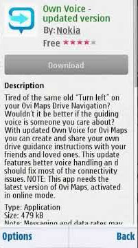 Nokia 5230 Ovi application