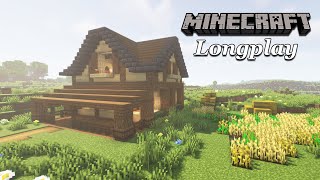Minecraft Relaxing Longplay -  Cozy Farmhouse (No Commentary) 1.20